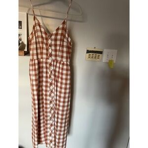 Gingham dress - NWOT - Size XS